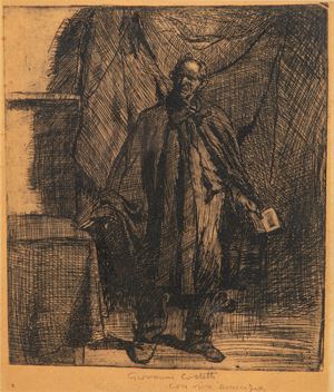 Ritratto di uomo con libro