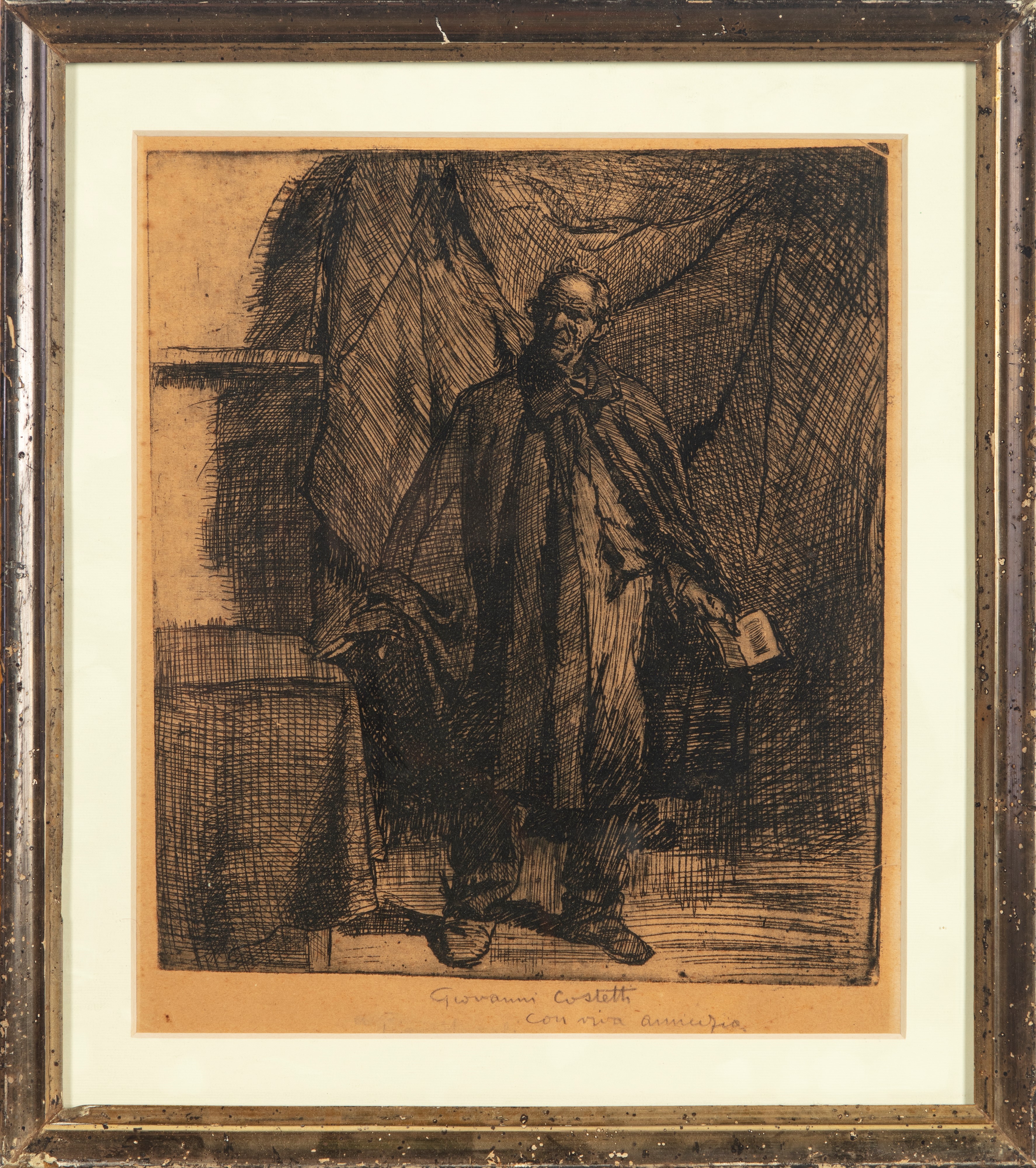 Ritratto di uomo con libro