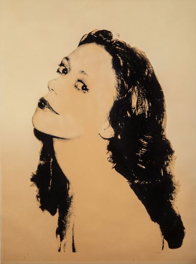 Renée Rauschenbusch, serigrafia a colori (esemplare unico), 1979