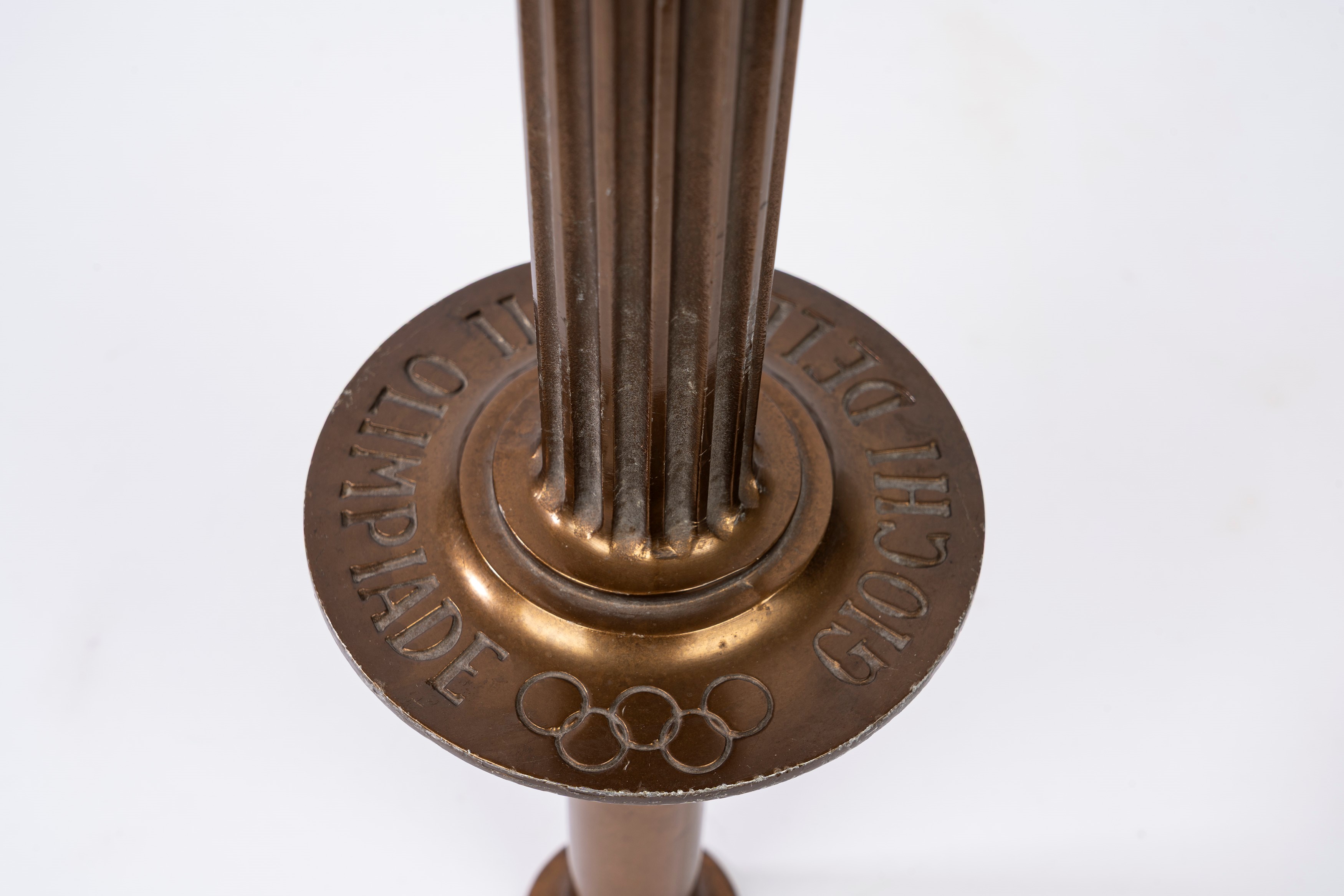 Torchia della XVII Olimpiade di Roma (1960), torcia olimpica a gas