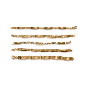 Five bracelets