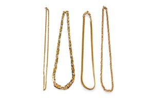 Four necklaces