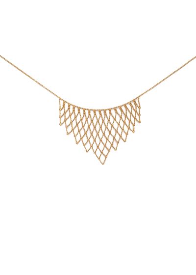 Collana a bavaglino in oro giallo 18k