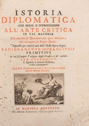 Istoria diplomatica che serve d'introduzione all'arte critica in tal materia