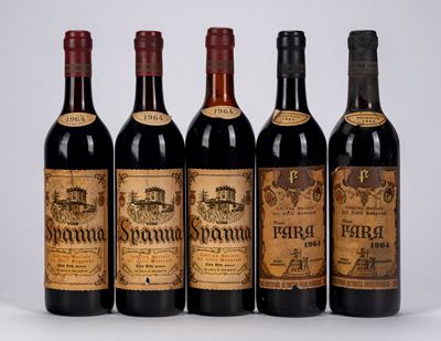 Selezione Piemonte (5 BT) – 2 BT Fara (1964), 3 BT Spanna (1964)