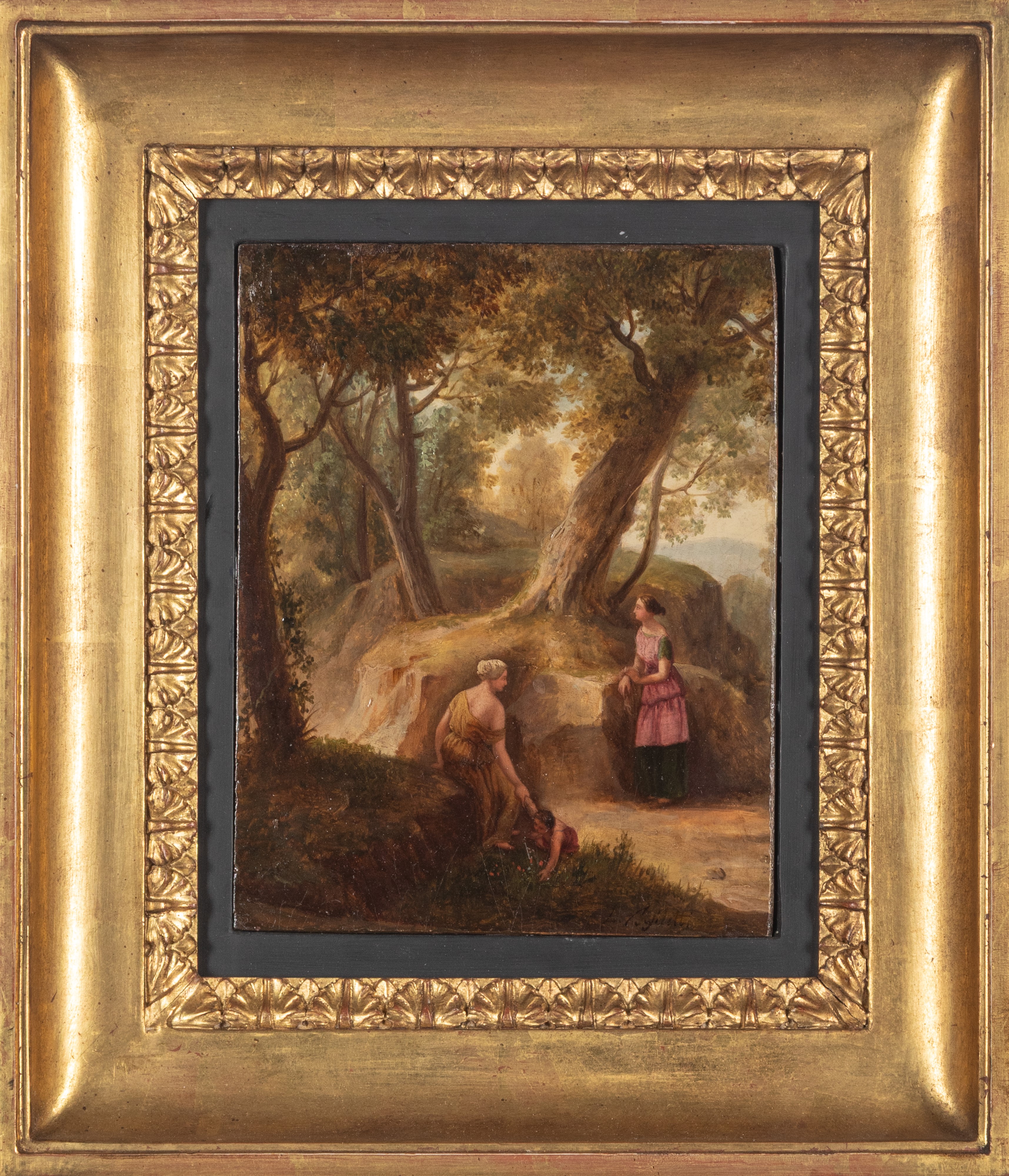 Luigi Basiletti - Nel bosco
