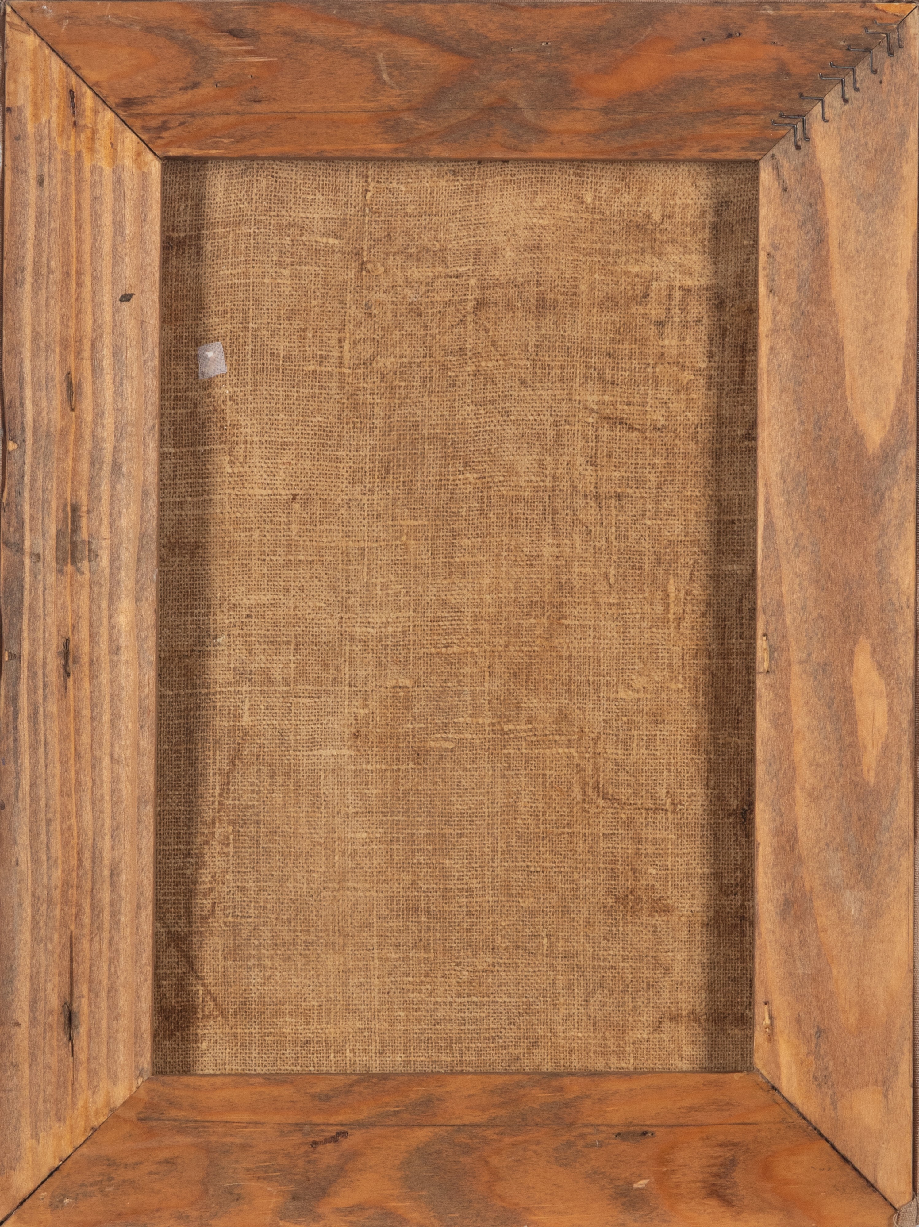 Scuola del Secolo XIX - Figura in un interno, olio su tela