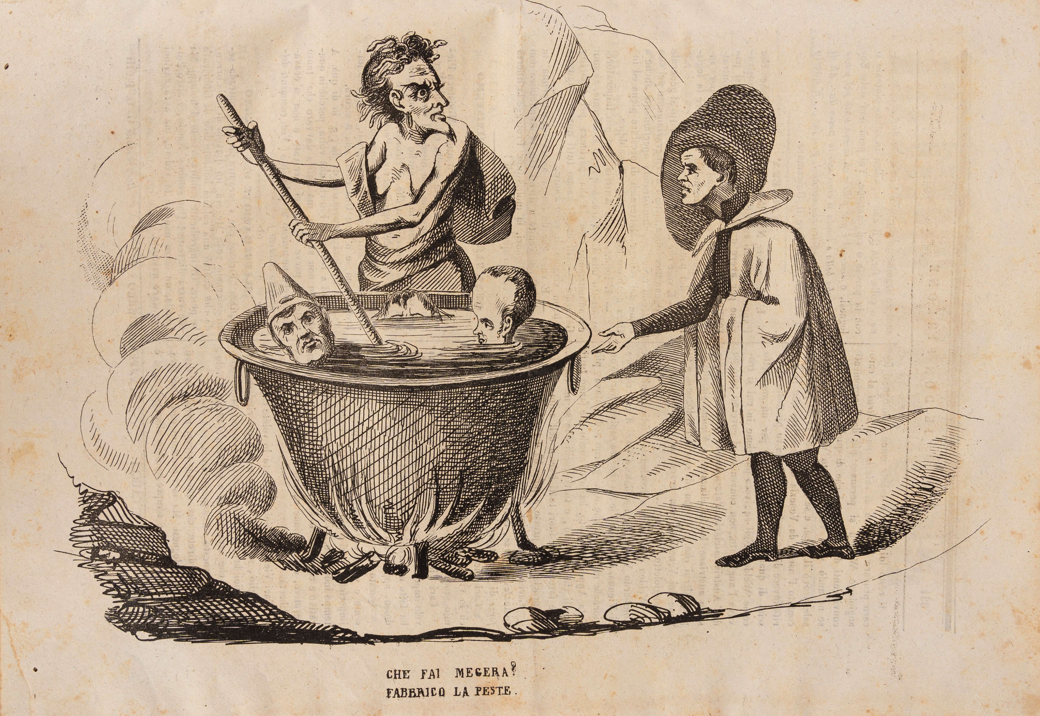 Anonimo, Il Don Pirlone. Giornale di caricature politiche (a. I, 1848–1849)