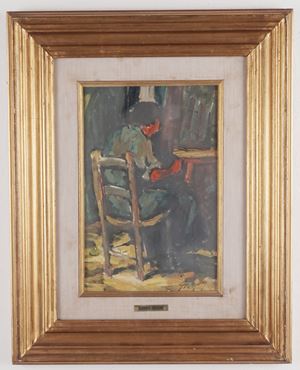Seated woman