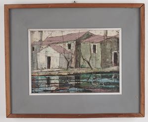 Houses in Comacchio
