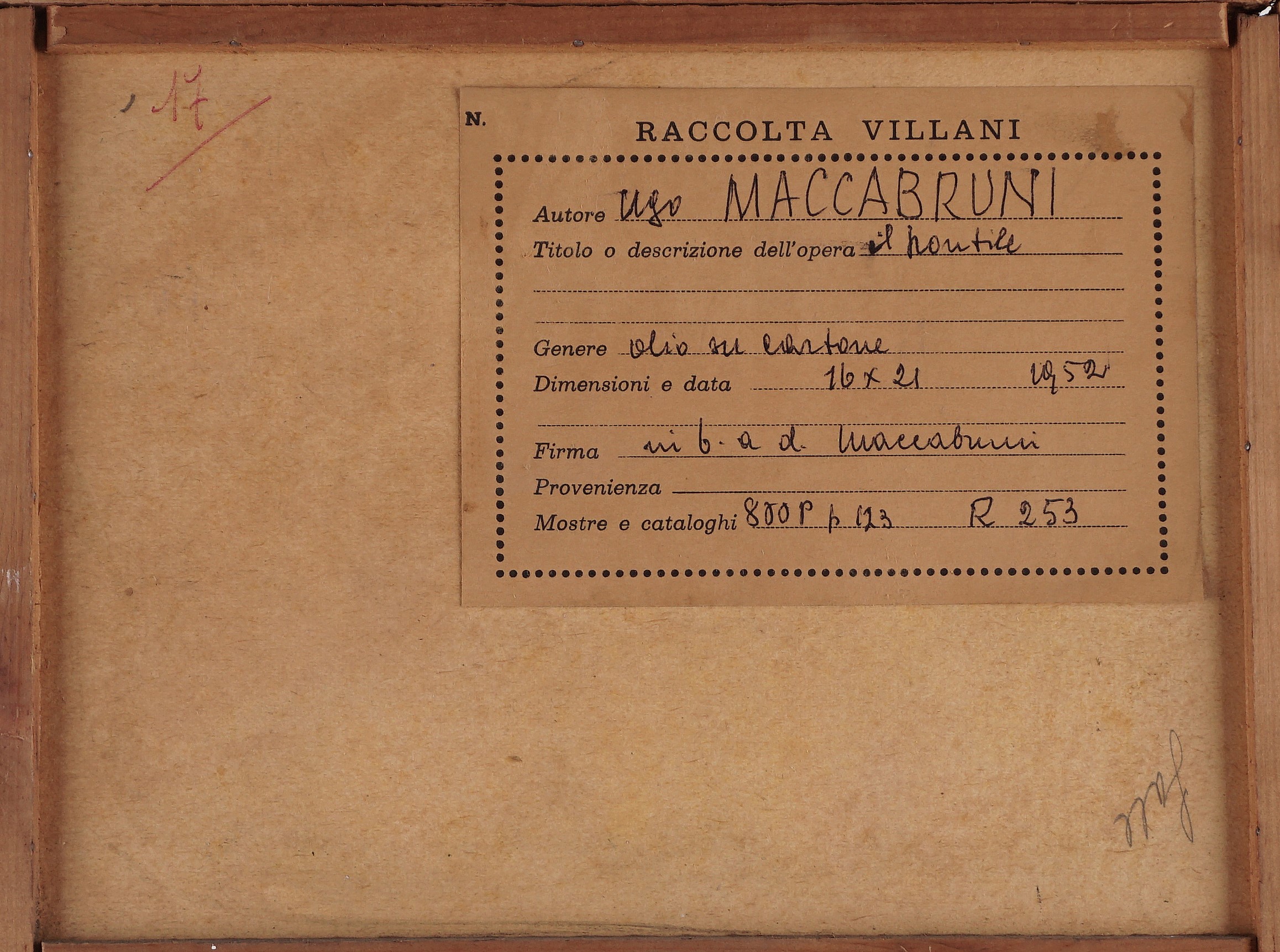 Ugo Maccabruni - Il pontile