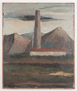 Chimney among the mountains