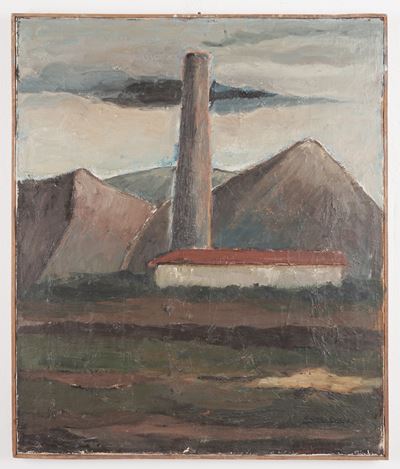 Ciminiera tra i monti