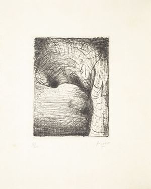 Catalogo edito per la presentazione de l' Album Skull di Henry Moore. Il nostro è l'esemplare n.88 dei 150 contenenti un acquaforte originale di Henry Moore. Elephant skull