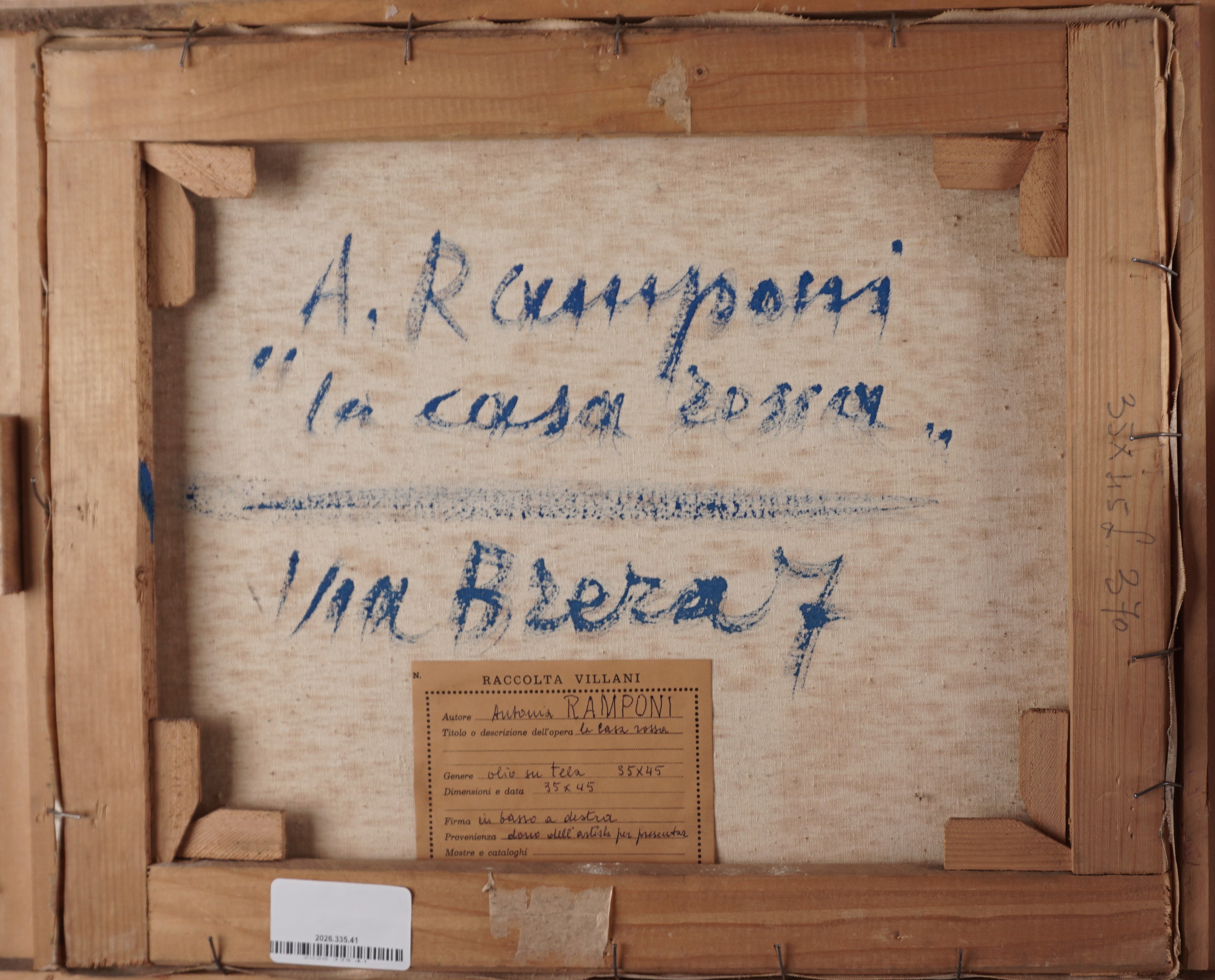 Antonia Ramponi - La casa rossa