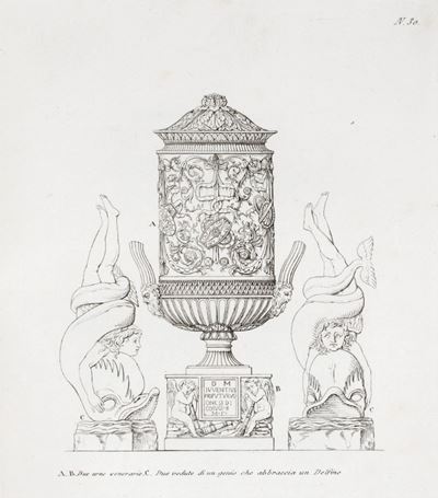 Raccolta di Vasi Antichi, Candelabri, Tripodi, Sarcofagi... Pubblicati in CXII Tavole dal Cav. Pi...