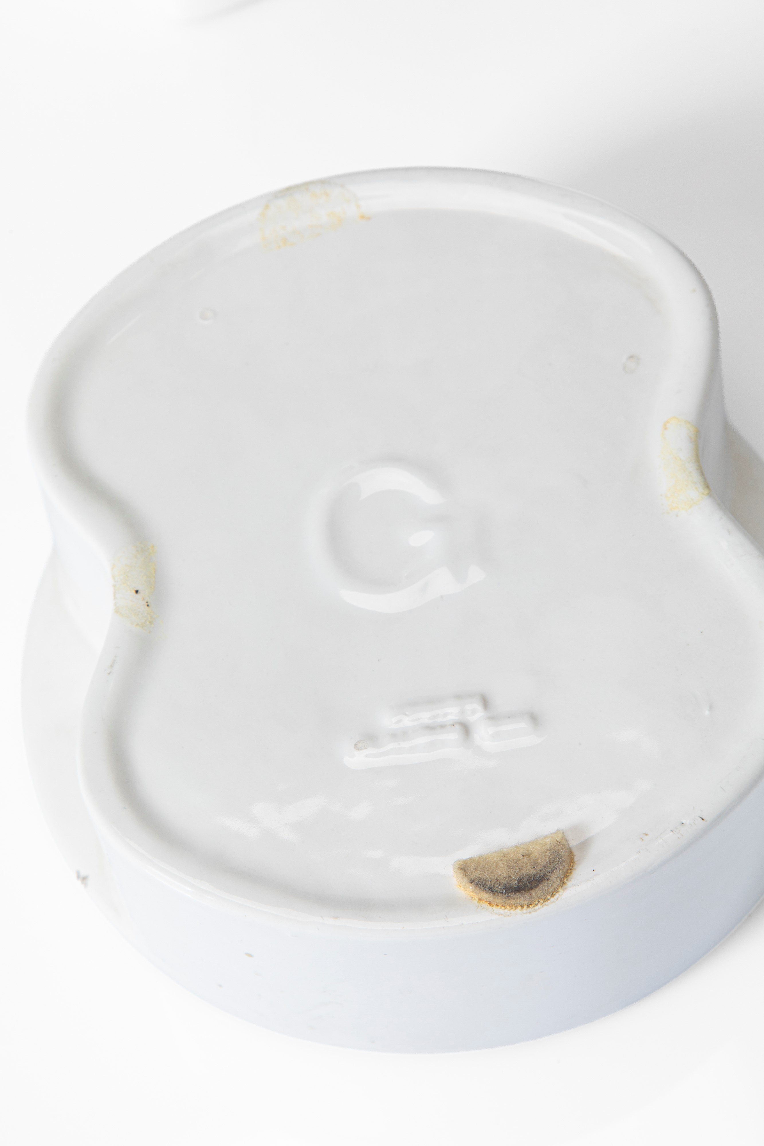 Claudio Dini - Servizio per bibite “Compatto” in ceramica smaltata bianca