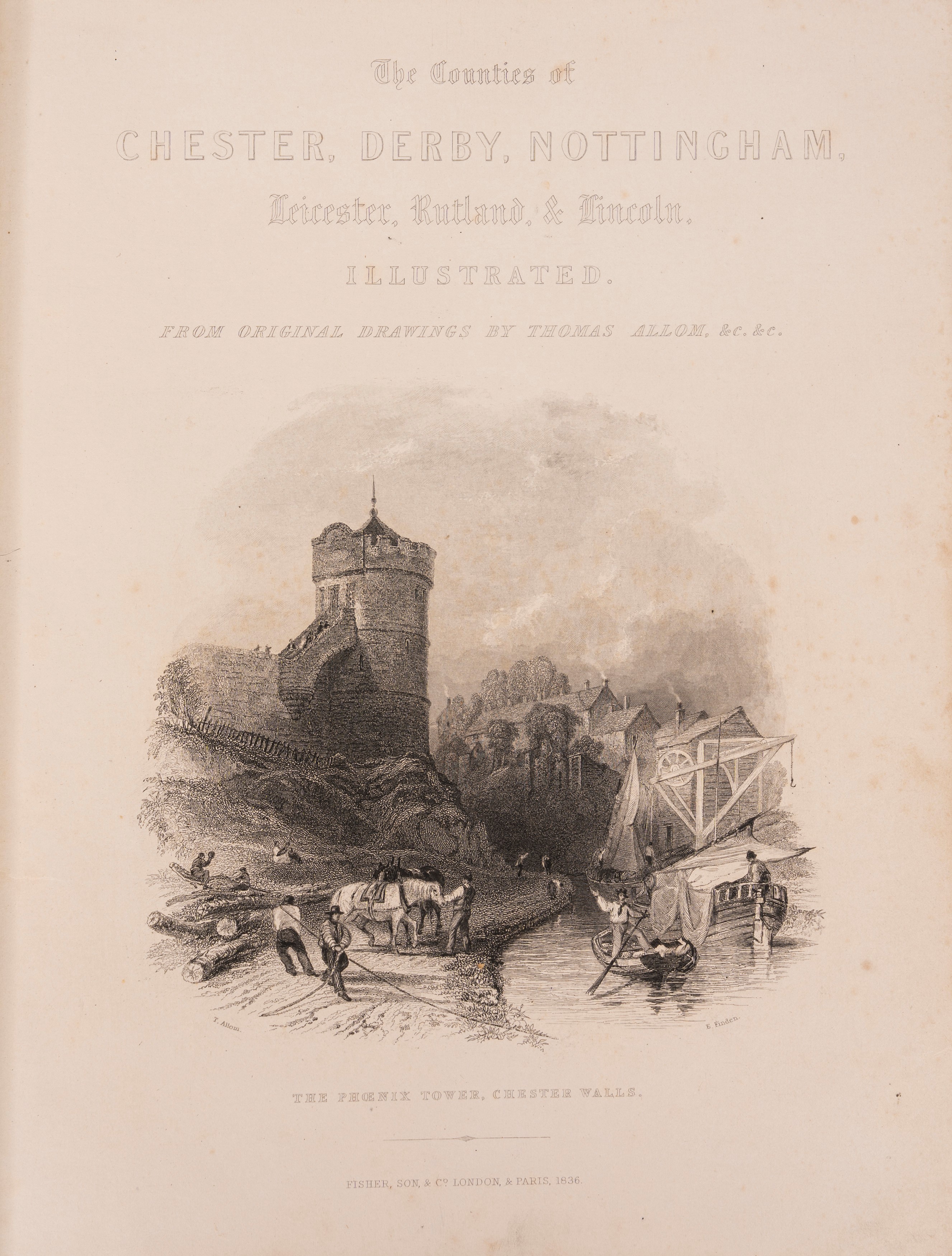 Thomas Allom - Westmorland, Cumberland, Durham & Northumberland illustrated