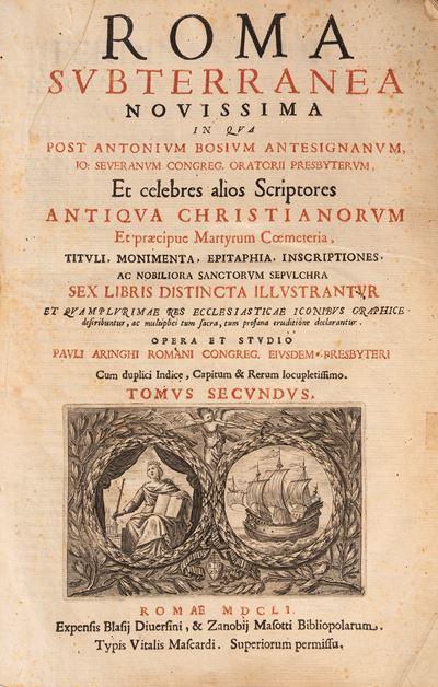 Roma subterranea novissima, tomo II (1651)