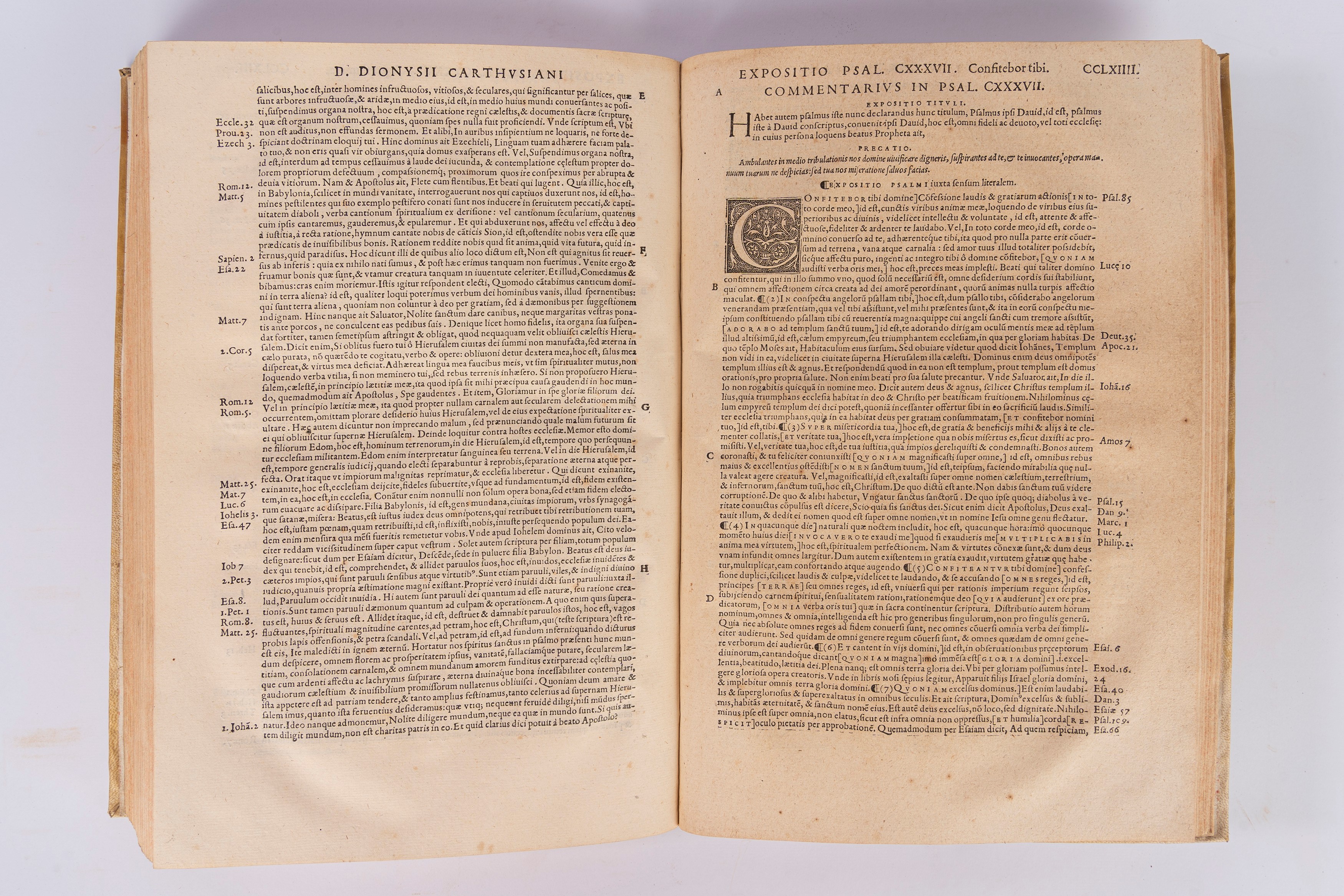 D. Dionysii Carthusiani insigne comentariorum Opus in Psalmos Omnes Davidicos
