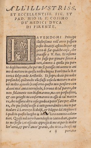 Rettorica et poetica [...] tradotte di greco in lingua vulgare fiorentina da Bernardo Segni