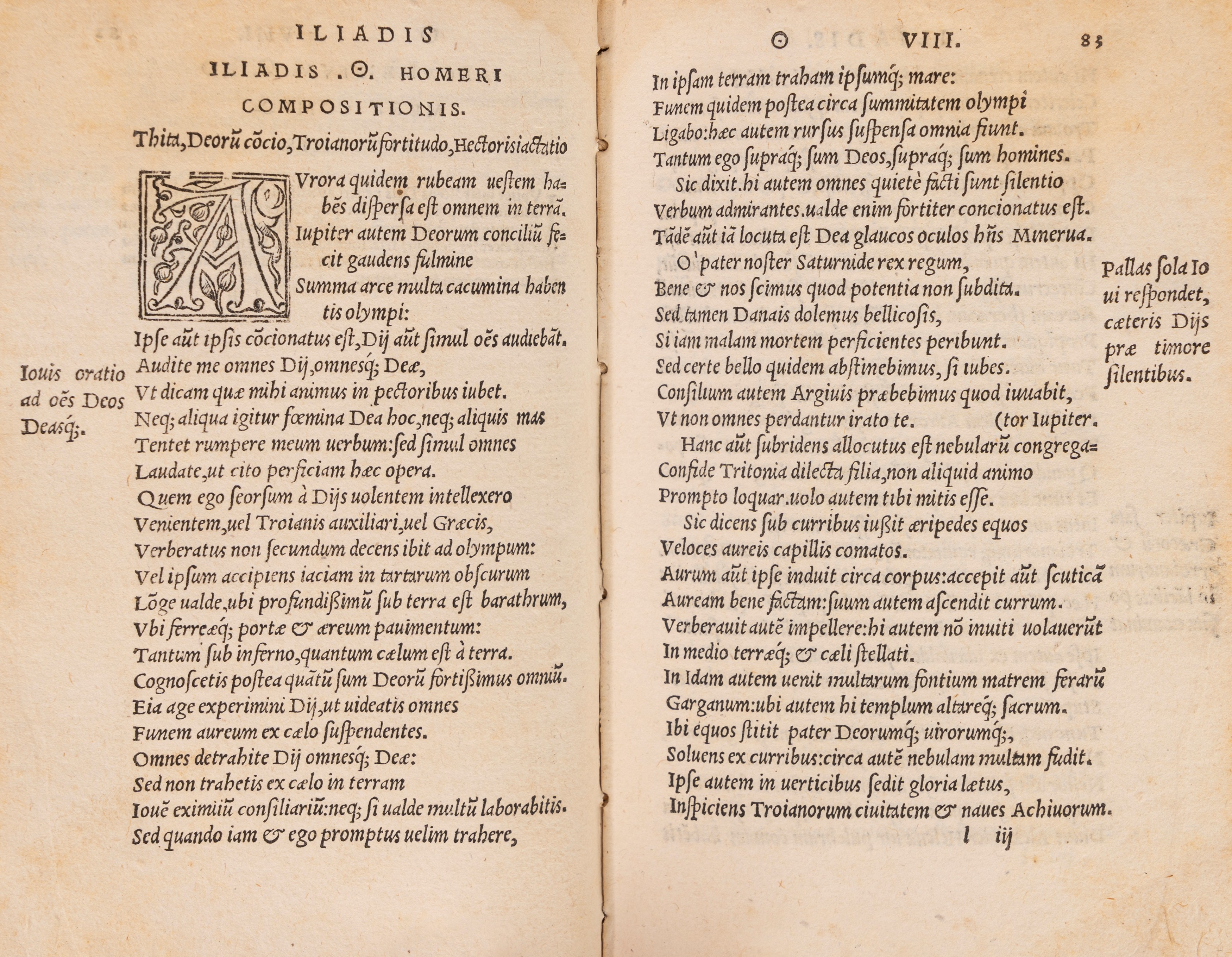 Homeri omnium poetarum principis Ilias