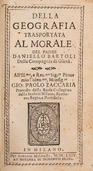 Della geografia trasportata al morale