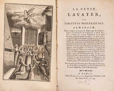 Le petit Lavater, ou tablettes Mystérieuses; Almanach