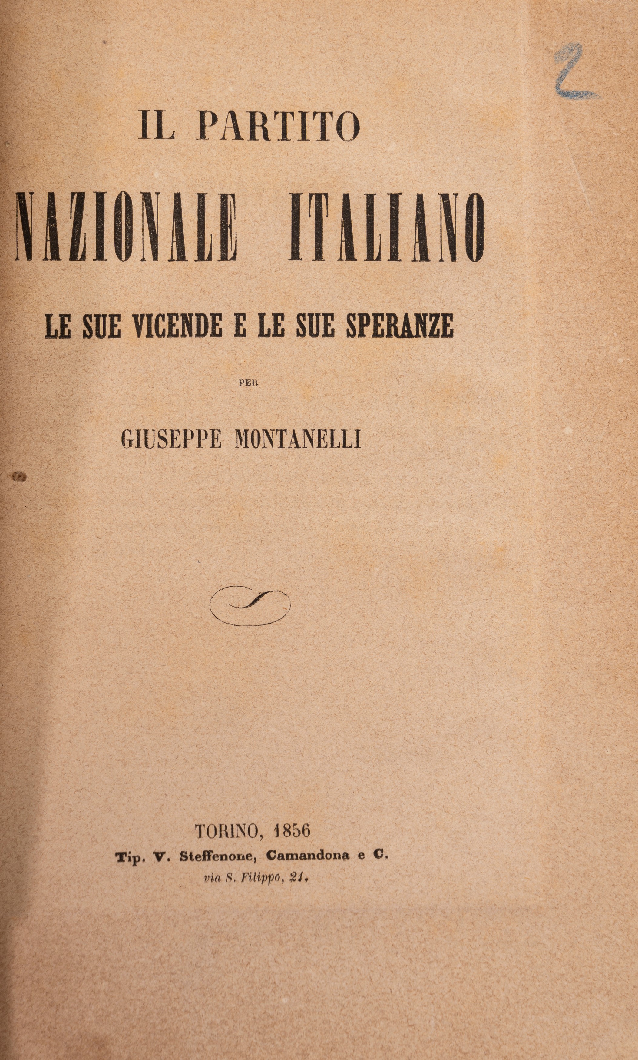 Miscellanea politica, insieme di 6 volumi, sec. XIX