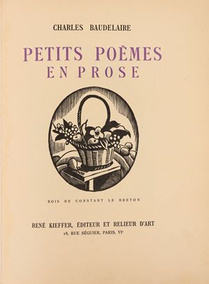 Petit po&egrave;mes en prose