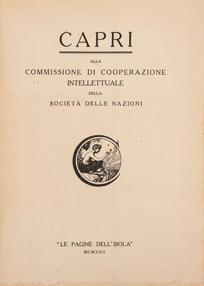 Il convegno del paesaggio (atti del 9-10 luglio 1922)