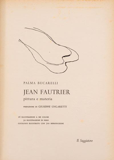 Jean Fautrier. Pittura e materia