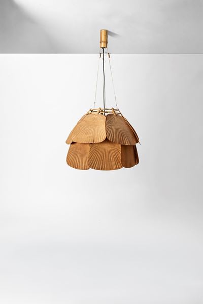 Lampada a Sospensione Modello 'ju-yon' dalla Serie 'uchiwa'