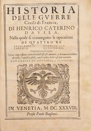 Historia delle guerre civili di Francia