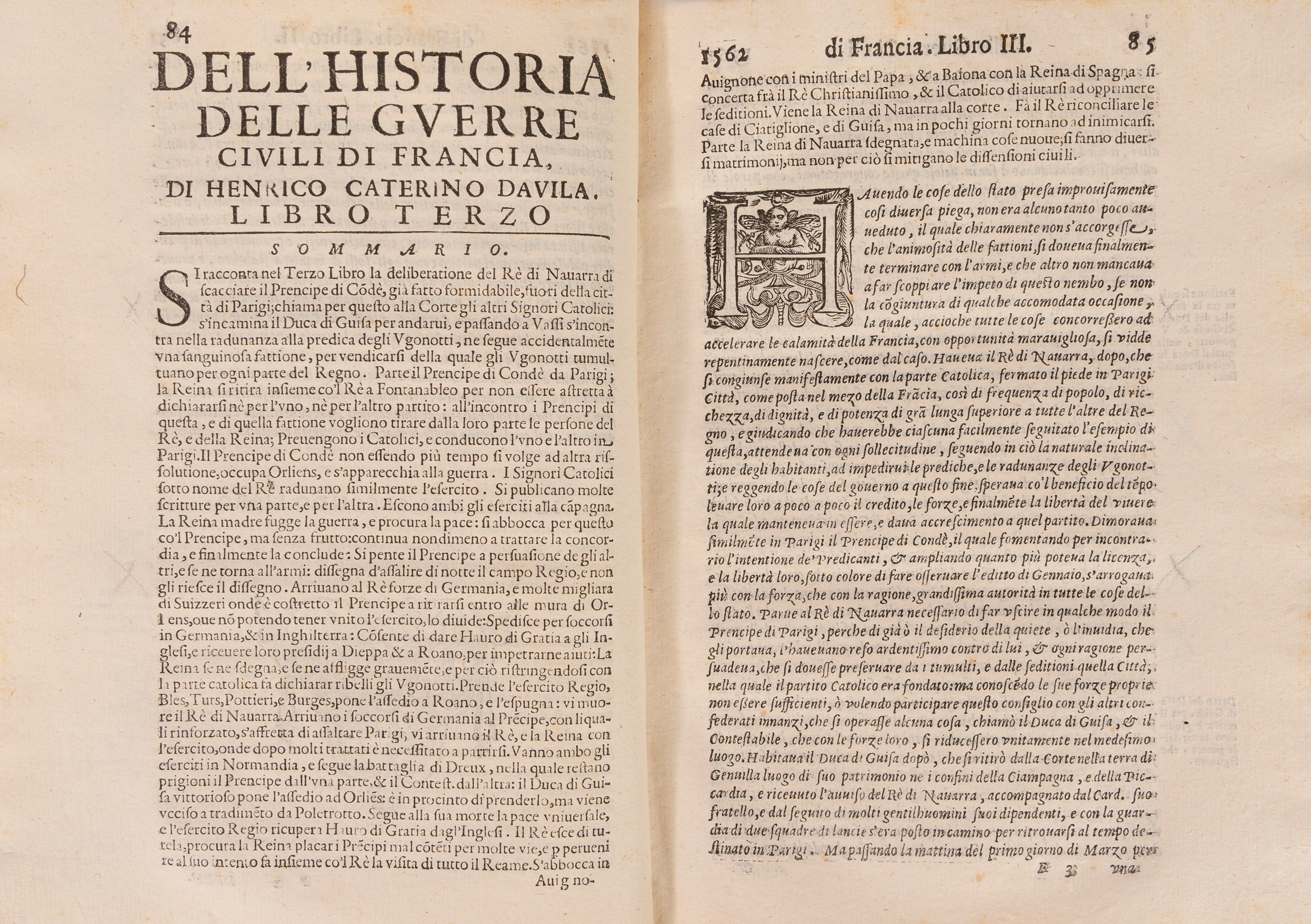 Enrico Caterino Davila - Historia delle guerre civili di Francia