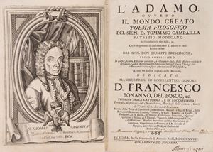 Adamo ovvero il mondo creato. Poema filosofico
