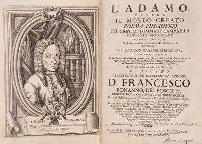 Adamo ovvero il mondo creato. Poema filosofico