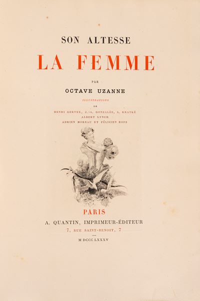 Parigi, Quantin (editore), Son altesse la Femme, 1885