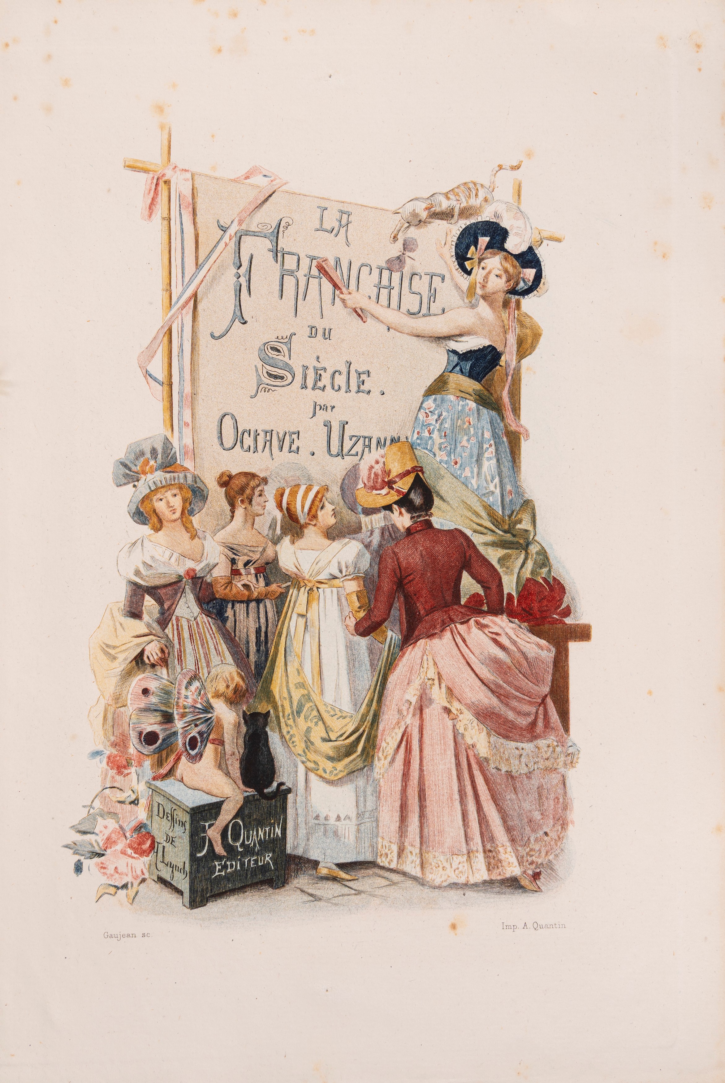 Uzanne, Octave - Parigi, Quantin (editore), Son altesse la Femme, 1885