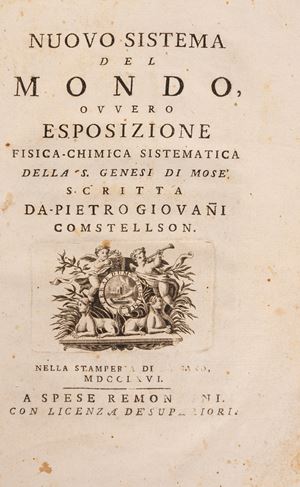 Nuovo sistema del mondo, ovvero esposizione fisica-chimica sistematica della S. Genesi di Mos&egrave;