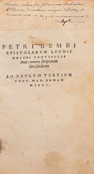 Epistolarium Leonis decimi pontificis