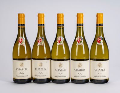 Francois Martenot, Selezione di Chablis in bottiglie (5 BT: 3 BT 2025, 2 BT 2024)