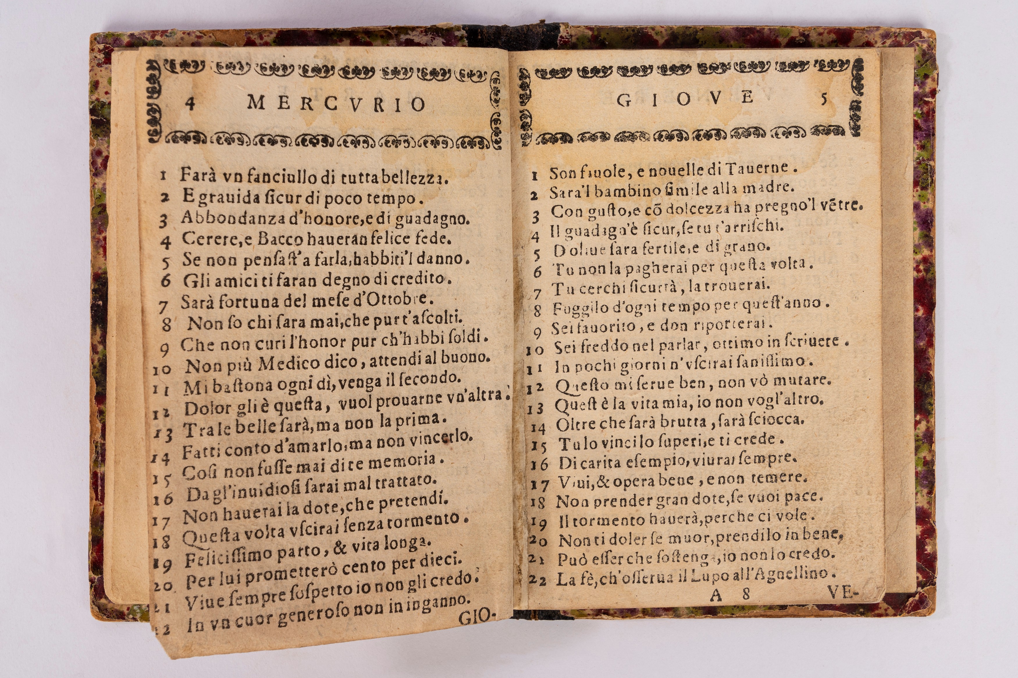 Indovinala Grillo cioe Finte Sorti opera curiosa e bella di settanta dimande [...] oer passare il...