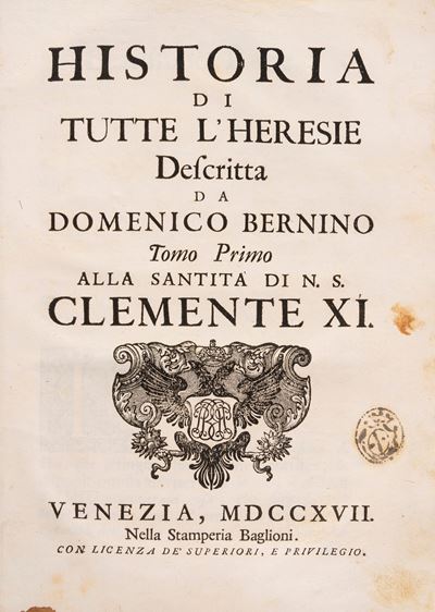 Historia di tutte l'heresie