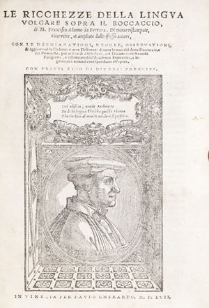 Le ricchezze della lingua volgare sopra il Boccaccio