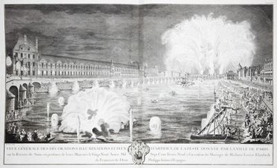 Description Des Festes Données Par la Ville De Paris, À L’occasion Du Mariage De Madame Louise-el...