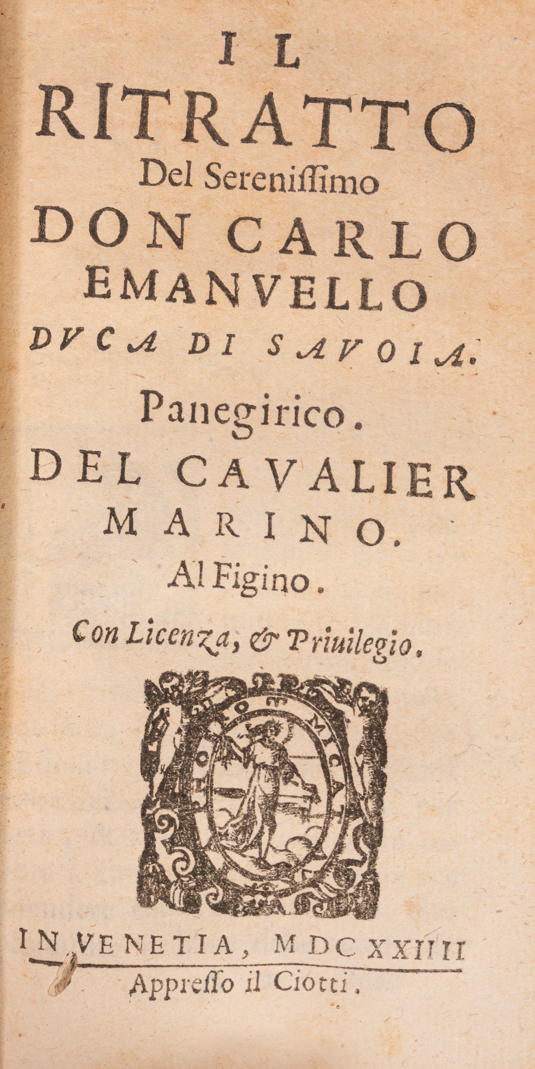 Epithalami del cavalier Marino (1624)