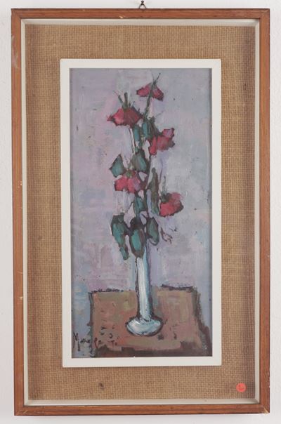 Rose appassite, olio su masonite (1969)
