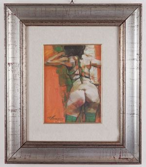 Green-Orange n2 with socks
