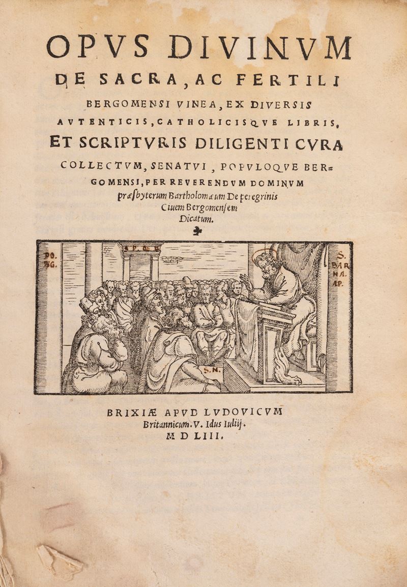 Opus divinum de sacra….vinea